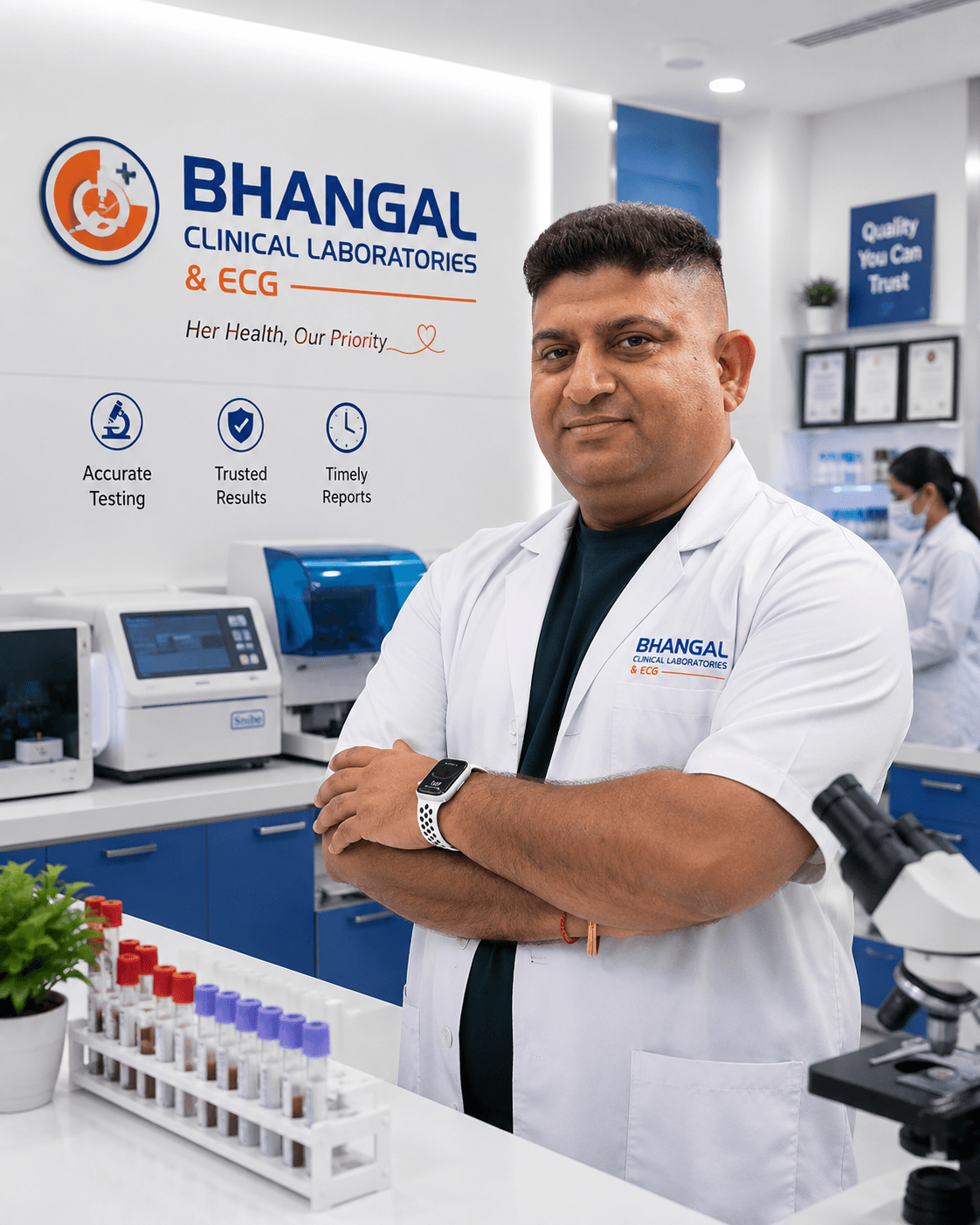 Professional Clinical Laboratory Doctor and Diagnostics